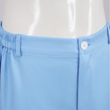 The Life Aquatic with Steve Zissou Zissou Blue Outfit Cosplay Costume Outfit Halloween Carnival Suit