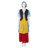 The Little Witch Die kleine Hexe Women Blue Outfit Cosplay Costume Outfits Halloween Carnival Suit