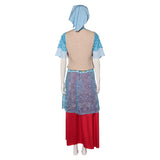 The Little Witch Die kleine Hexe Women Blue Outfit Cosplay Costume Outfits Halloween Carnival Suit