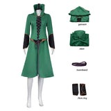 The Lord Of The Rings 2024 Galadriel Women Green Outfit Cosplay Costume Outfits Halloween Carnival Suit