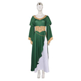 The Lord Of The Rings 2024 Hera Women Green Dress Cosplay Costume Outfits Halloween Carnival Suit