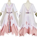 The Lord of the Rings 2024 Hera Women White Dress Cosplay Costume Outfits Halloween Carnival Suit