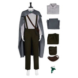 The Lord of the Rings 2024 Samwise Gamgee Gray Outfit Cosplay Costume Outfits Halloween Carnival Suit