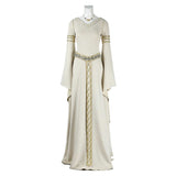 The Lord of the Rings Éowyn White Outfit Women Cosplay Costume Outfits Halloween Carnival Suit