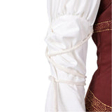 The Lord of the Rings Éowyn Women White Outfit Cosplay Costume Outfit Halloween Carnival Suit