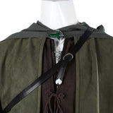 The Lord Of The Rings Aragorn Green Outfit Cosplay Costume Outfits Halloween Carnival Suit