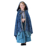 The Lord Of The Rings Arwen Kids Children Blue Dress Cosplay Costume Outfits Halloween Carnival Suit