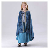 The Lord Of The Rings Arwen Kids Children Blue Dress Cosplay Costume Outfits Halloween Carnival Suit
