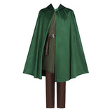 The Lord of the Rings Bilbo Baggins Green Suit Cosplay Costume Outfits Halloween Carnival Suit