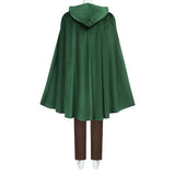 The Lord of the Rings Bilbo Baggins Green Suit Cosplay Costume Outfits Halloween Carnival Suit