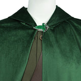 The Lord of the Rings Bilbo Baggins Green Suit Cosplay Costume Outfits Halloween Carnival Suit