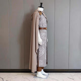 The Lord of the Rings Elrond Gray Outfit Cosplay Costume Outfit Halloween Carnival Suit