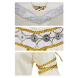 The Lord of the Rings Eowyn Off-White Outfit Women Dress Cosplay Costume Outfits Halloween Carnival Suit