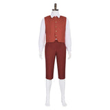 The Lord Of The Rings Frodo Baggins Red Outfit Cosplay Costume Outfits ...
