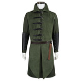The Lord of the Rings Thranduil Green Outfit Cosplay Costume Outfit Halloween Carnival Suit