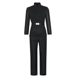 The Mandalorian Luke Black Outfit Cosplay Costume Outfit Halloween Carnival Suit