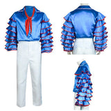 The Mask Stanley Blue Outfit Cosplay Costume Outfit Halloween Carnival Suit