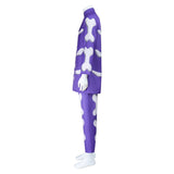 The Nightmare Before Christmas Barrel Purple Skeleton Outfit Cosplay Costume Outfits Halloween Carnival Suit
