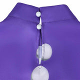 The Nightmare Before Christmas Barrel Purple Skeleton Outfit Cosplay Costume Outfits Halloween Carnival Suit