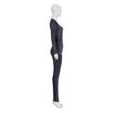 The Nightmare Before Christmas Sally Women Colorful Patchwork Jumpsuit Cosplay Costume Outfit Halloween Carnival Suit