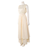 The Odyssey Athana Women White Dress Cosplay Costume Outfit Halloween Carnival Suit