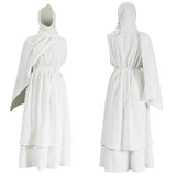 The Odyssey Athana Women White Robe Cosplay Costume Outfit Halloween Carnival Suit