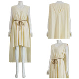 The Odyssey Helen Women White Dress Cosplay Costume Outfit Halloween Carnival Suit