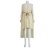 The Odyssey Helen Women White Dress Cosplay Costume Outfit Halloween Carnival Suit
