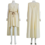 The Odyssey Helen Women White Dress Cosplay Costume Outfit Halloween Carnival Suit