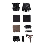 The Odyssey Odysseus Black Armor Suit Cosplay Costume Outfit Halloween Carnival Suit