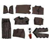The Odyssey Odysseus Brown Outfit Cosplay Costume Outfit Halloween Carnival Suit