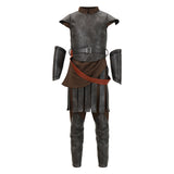 The Odyssey Odysseus Kids Children Gray Outfit Cosplay Costume Outfit Halloween Carnival Suit