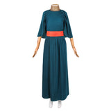 The Odyssey Penelope Women Green Dress Cosplay Costume Outfit Halloween Carnival Suit