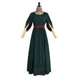 The Odyssey Penelope Women Green Dress Cosplay Costume Outfit Halloween Carnival Suit