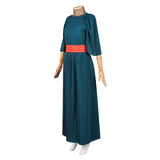 The Odyssey Penelope Women Green Dress Cosplay Costume Outfit Halloween Carnival Suit