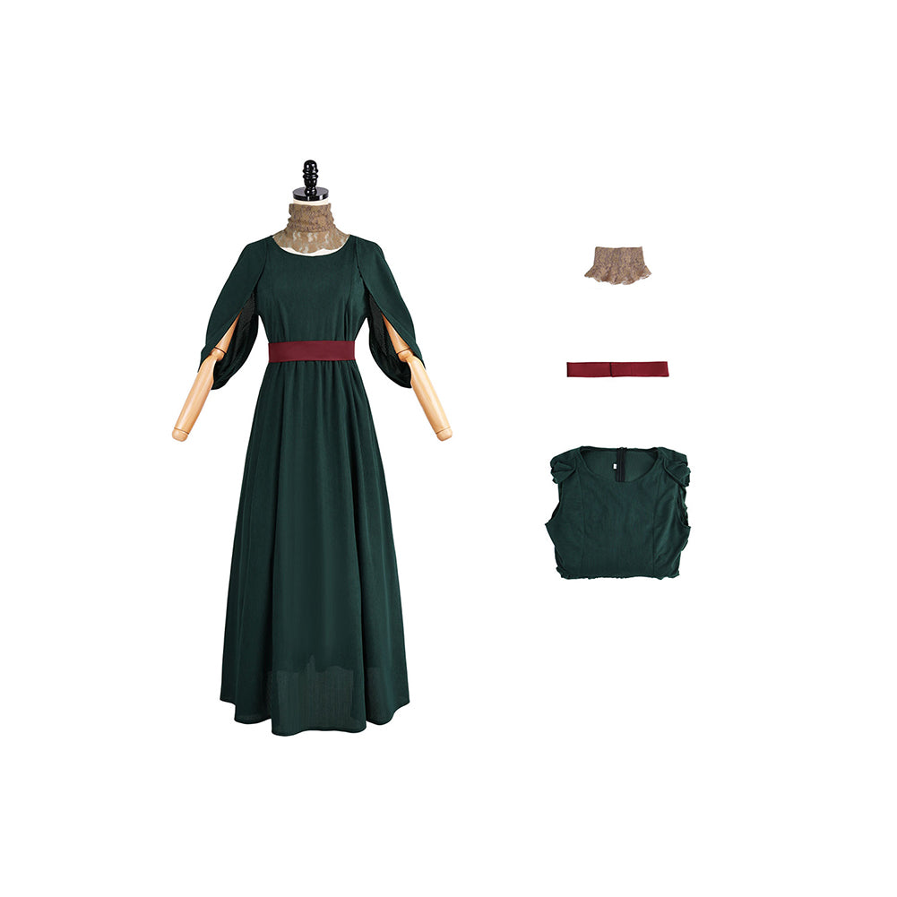 The Odyssey Penelope Women Green Dress Cosplay Costume Outfit Hallowee –  TrendsinCosplay