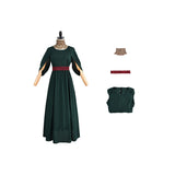 The Odyssey Penelope Women Green Dress Cosplay Costume Outfit Halloween Carnival Suit