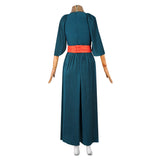 The Odyssey Penelope Women Green Dress Cosplay Costume Outfit Halloween Carnival Suit