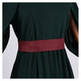 The Odyssey Penelope Women Green Dress Cosplay Costume Outfit Halloween Carnival Suit