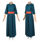 The Odyssey Penelope Women Green Dress Cosplay Costume Outfit Halloween Carnival Suit