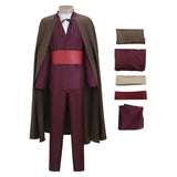 The Odyssey Telemachus Wine Red Outfit Cosplay Costume Outfit Halloween Carnival Suit