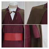 The Odyssey Telemachus Wine Red Outfit Cosplay Costume Outfit Halloween Carnival Suit