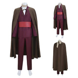The Odyssey Telemachus Wine Red Outfit Cosplay Costume Outfit Halloween Carnival Suit