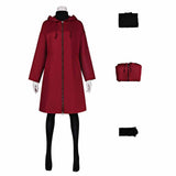 The Pair of the Underworld Gabby Women Red Outfit Cosplay Costume Outfit Halloween Carnival Suit