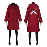 The Pair of the Underworld Gabby Women Red Outfit Cosplay Costume Outfit Halloween Carnival Suit