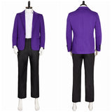 The Penguin 2024 Oswald Cobblepot Purple Outfit Cosplay Costume Outfits Halloween Carnival Suit