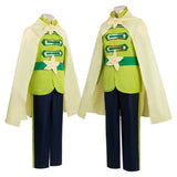 The Princess and the Frog Frog Green Outfit Cosplay Costume Outfit Halloween Carnival Suit