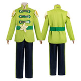 The Princess and the Frog Frog Green Outfit Cosplay Costume Outfit Halloween Carnival Suit