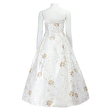 The Princess Diaries Mia White Princess Dress Outfit Cosplay Costume Outfits Halloween Carnival Suit