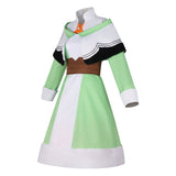 The Ribbon Hero Pain Women Green Outfit Cosplay Costume Outfit Halloween Carnival Suit